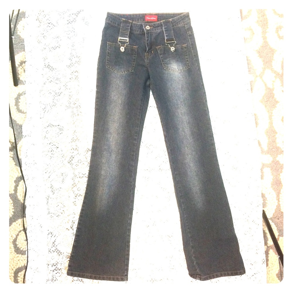 South Pole dark wash jeans retro style size 3